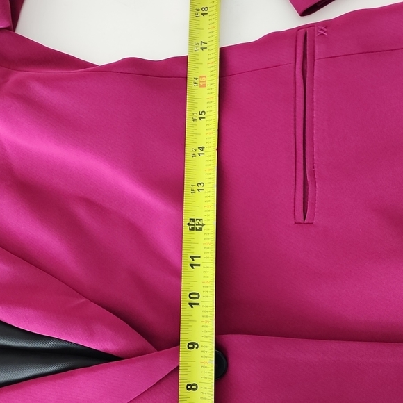 Elizabeth and James Rex Raspberry classic blazer, sz 8 - Picture 7 of 11